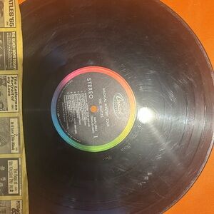 Beatles-Magical Mystery Tour-1967 Capitol Vinyl LP Record Album with slip